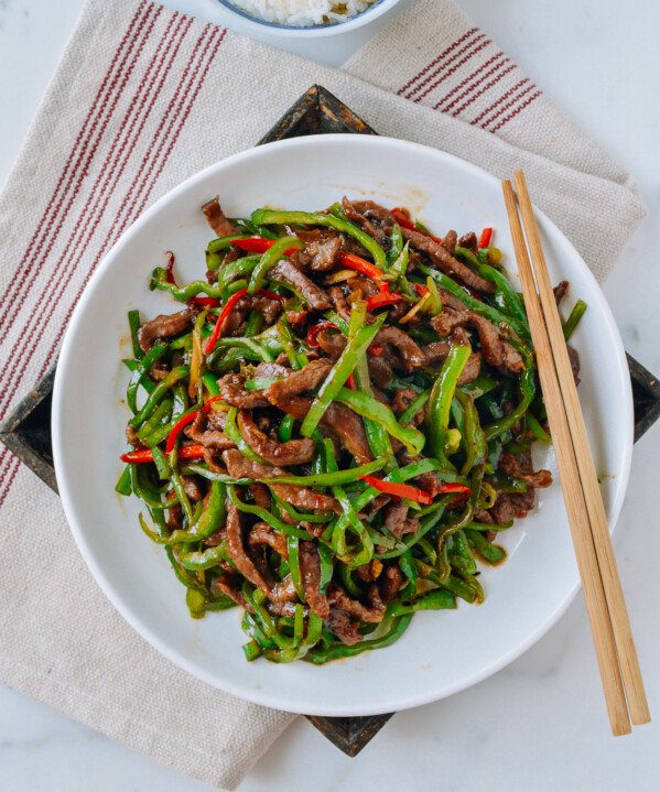 Beef and Pepper Stir-fry, by thewoksoflife.com