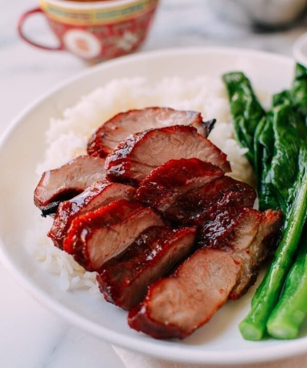 Char Siu over rice, thewoksoflife.com