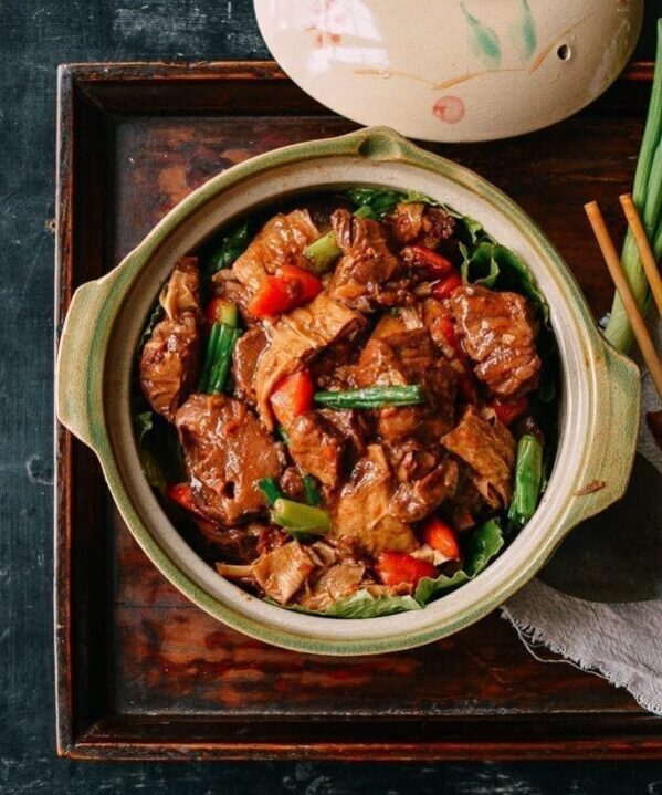 Chinese Braised Lamb Casserole, Hong-Kong Style, by thewoksoflife.com