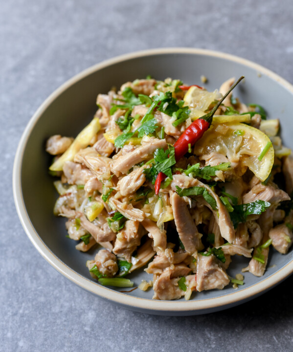 Asian Chicken Salad with Lemon