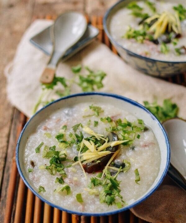 20-Minute Congee Recipe, by thewoksoflife.com