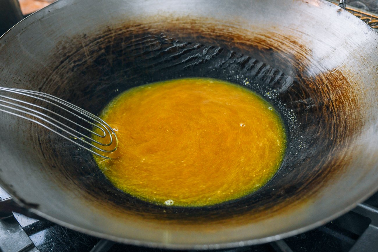 egg foo young gravy before thickening