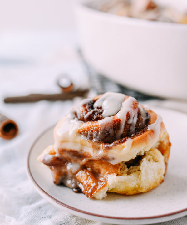 Fluffy Cinnamon Rolls, thewoksoflife.com