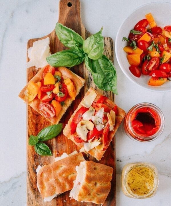 Focaccia, Three Ways, by thewoksoflife.com