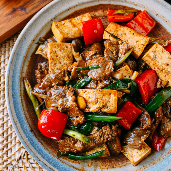 Scallion Ginger Beef & Tofu