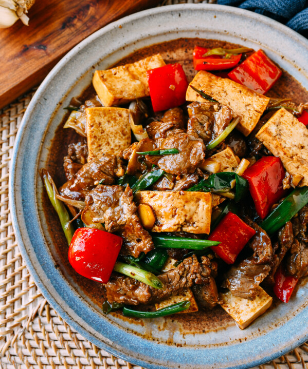 Scallion Ginger Beef & Tofu