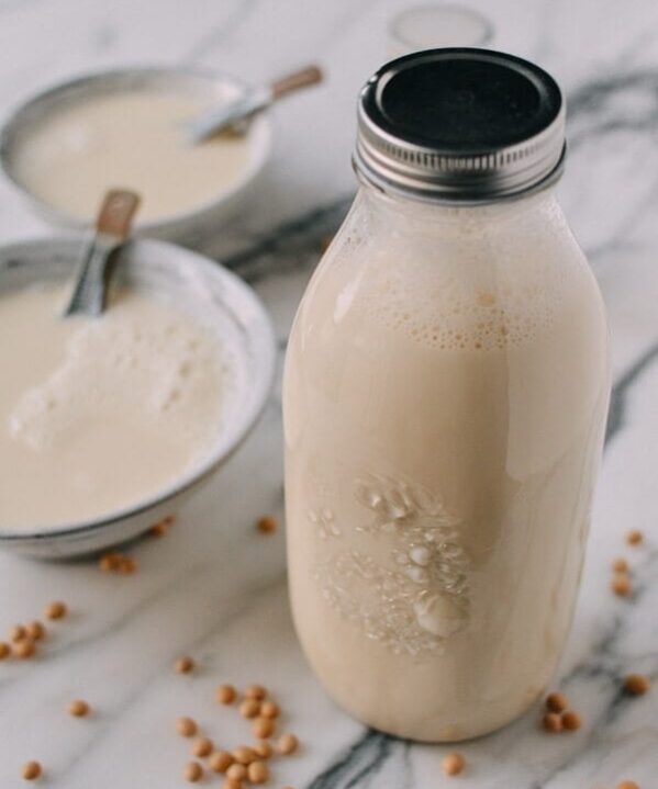 How to Make Soy Milk at Home, by thewoksoflife.com