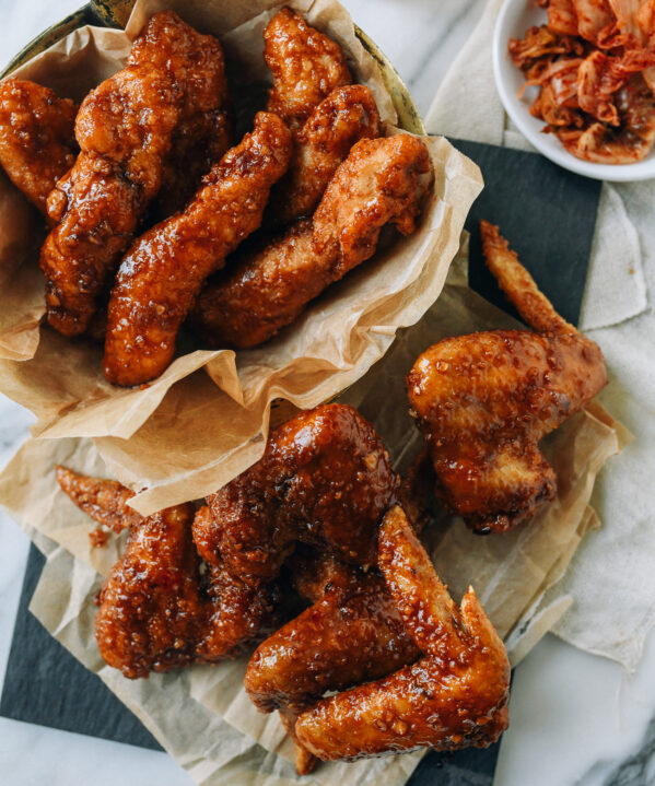 Korean Fried Chicken wings and tenders