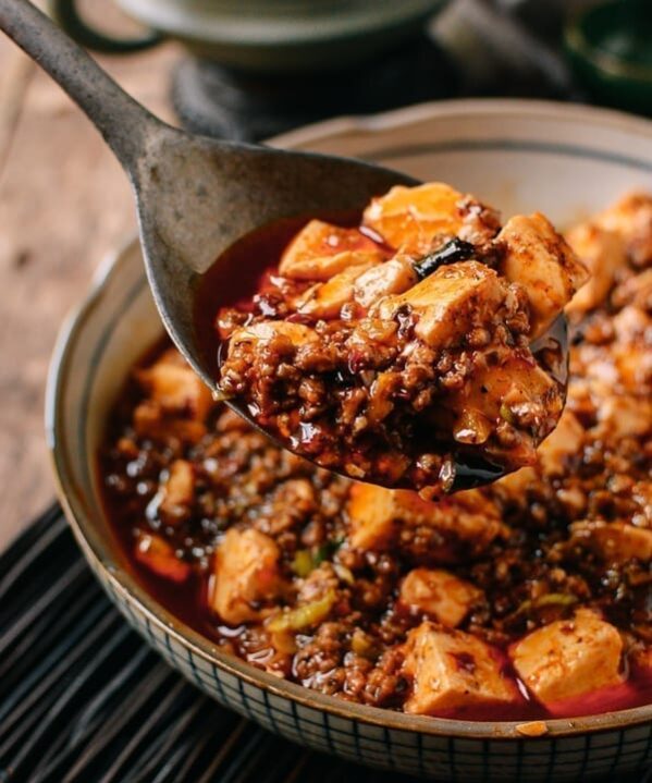 Spoonful of mapo tofu, theowksoflife.com