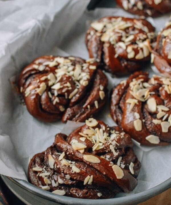 Chocolate Nutella Rolls, by thewoksoflife.com