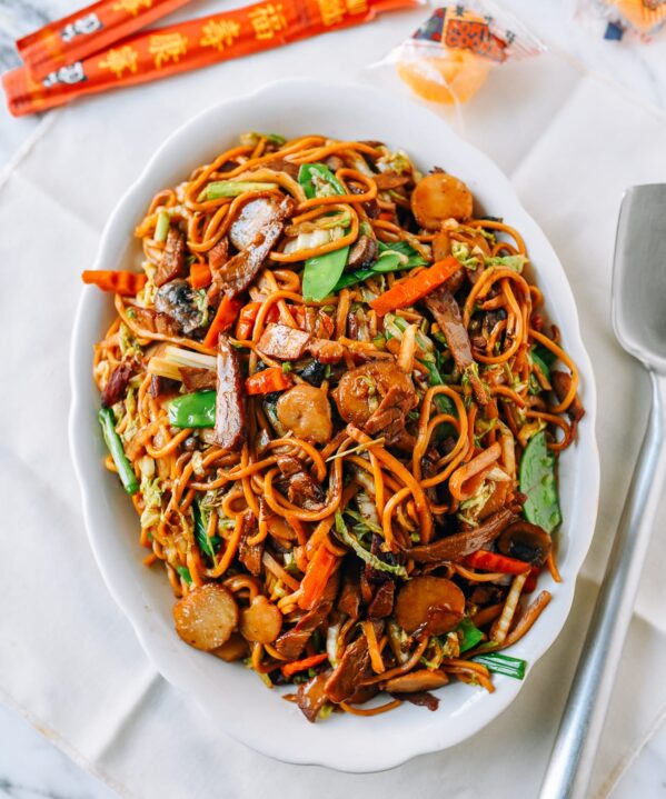 Roast Pork Lo Mein