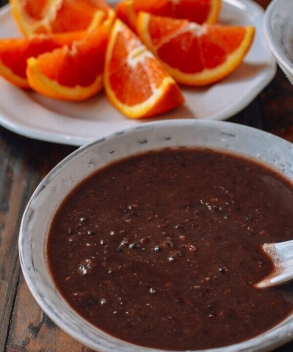 Sweet Red Bean Soup, by thewoksoflife.com