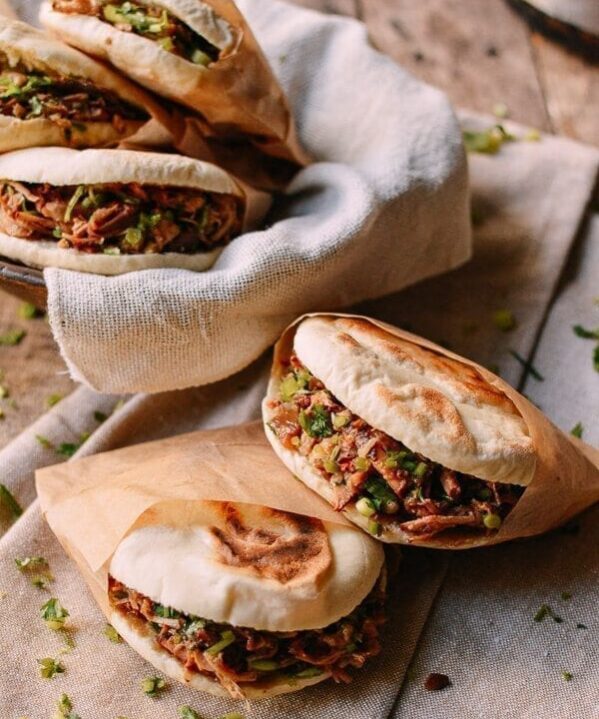 Chinese Hamburger, Rou Jia Mo 肉夹馍, by thewoksoflife.com