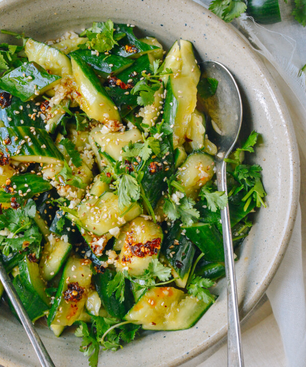 Smashed Asian Cucumber Salad