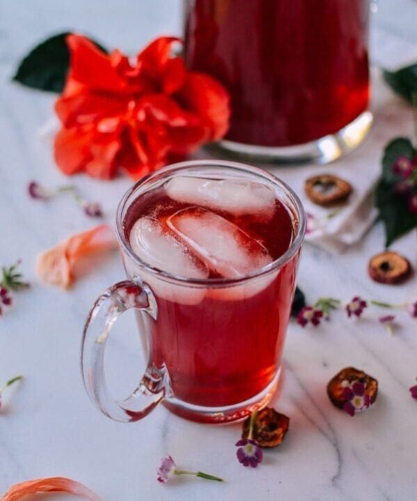 Sour Plum Drink (Suan Mei Tang - 酸梅汤), by thewoksoflife.com