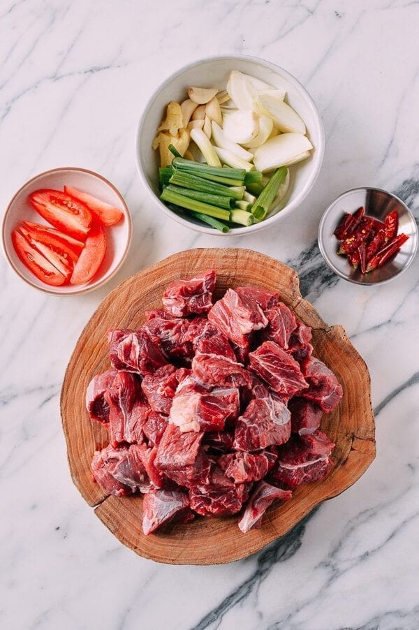 Taiwanese Beef Noodle Soup (Instant Pot), by thewoksoflife.com