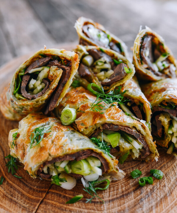 Taiwanese Beef Rolls