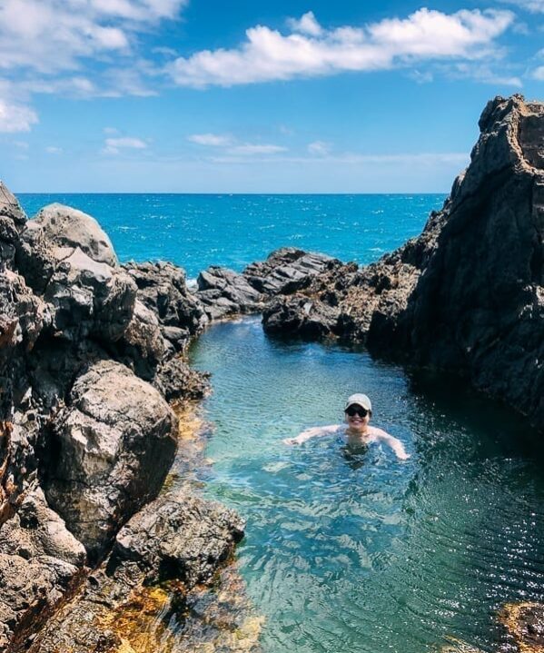 Queen's Bath on Moku Nui, thewoksoflife.com