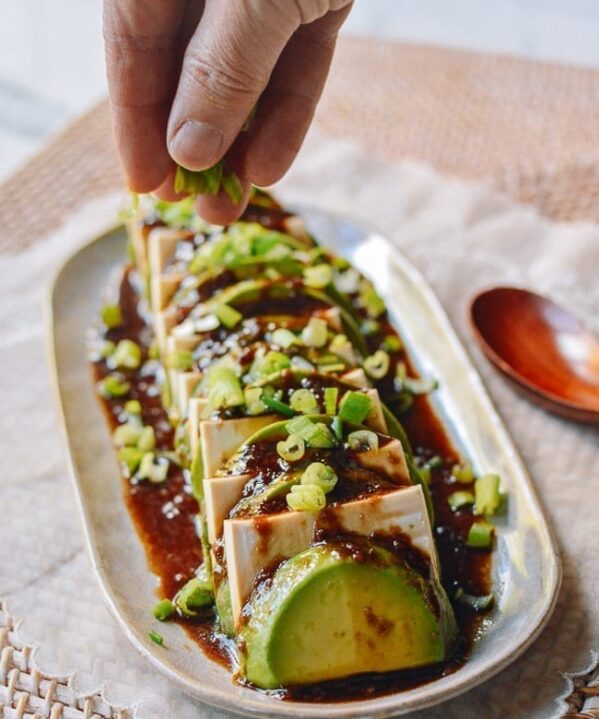 Tofu Avocado Salad, thewoksoflife.com