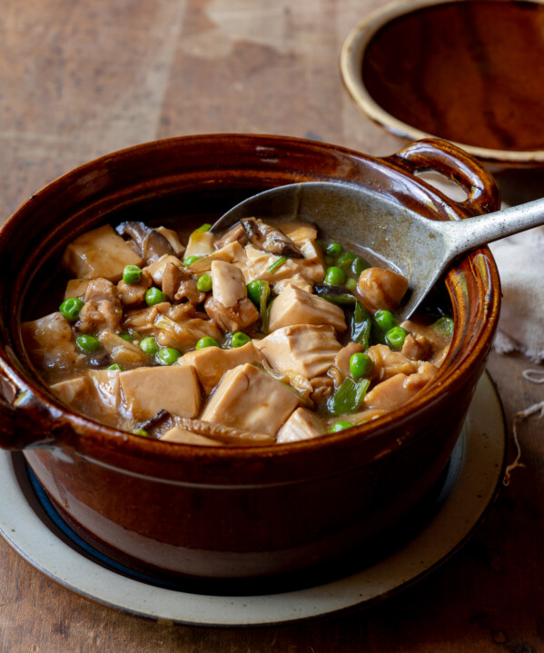 Chicken and Soft Tofu Casserole