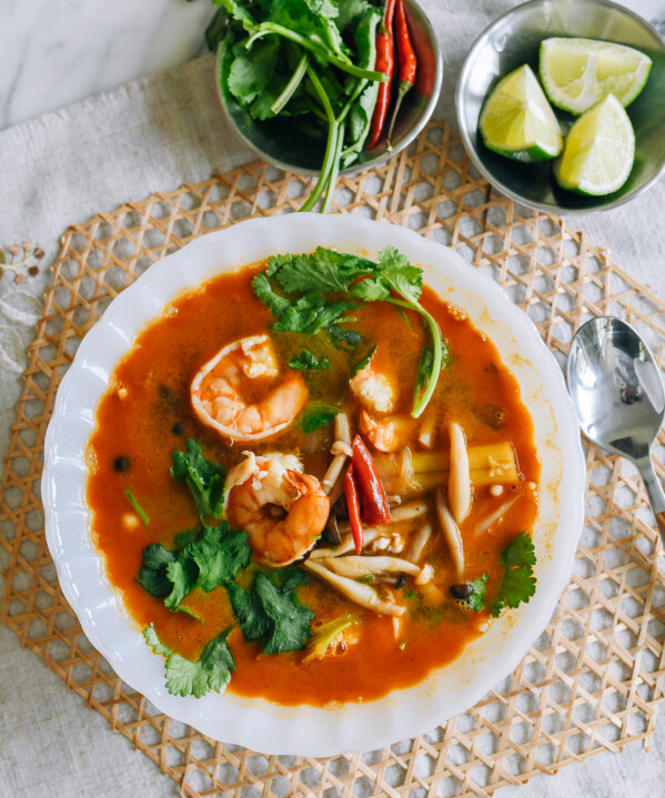 Tom Yum Soup with Shrimp