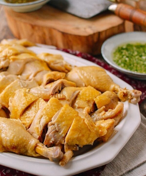 Chinese Poached Chicken, thewoksoflife.com