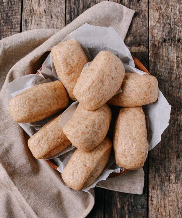 The Perfect Whole Wheat Mantou Recipe, by thewoksoflife.com